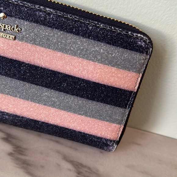 Kate Spade Glitter Zip Wallet - Picture 3 of 10